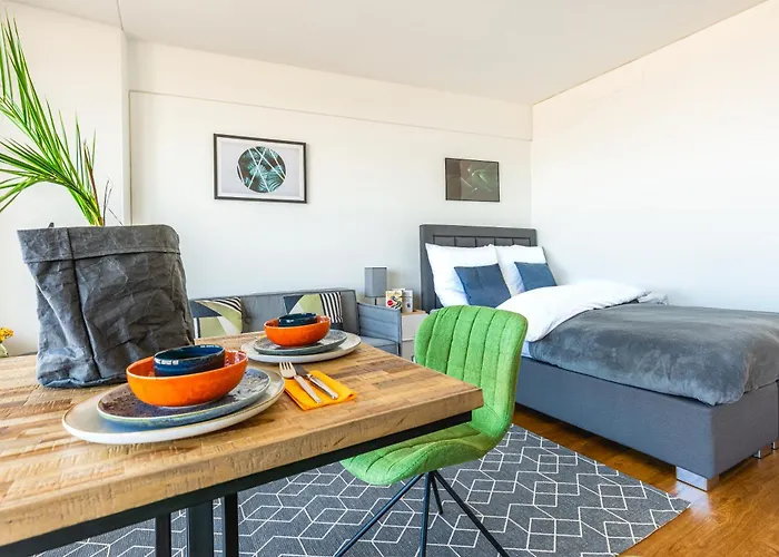 Апартаменти Fantastic Views Center Luxury Congress Аугсбург